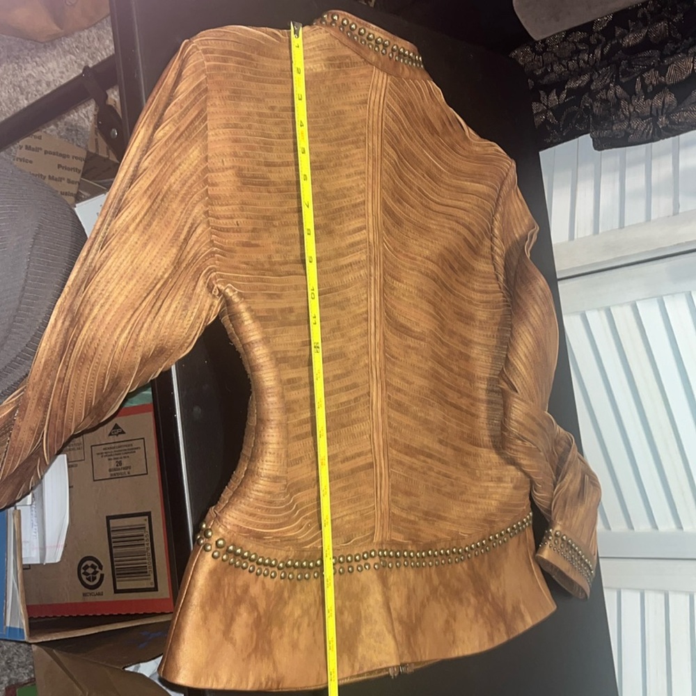 Double D Ranch Soft Leather Jacket. Size Large***READ - Picture 10 of 16